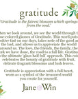 GRATITUDE JW Original Pendant Coin
