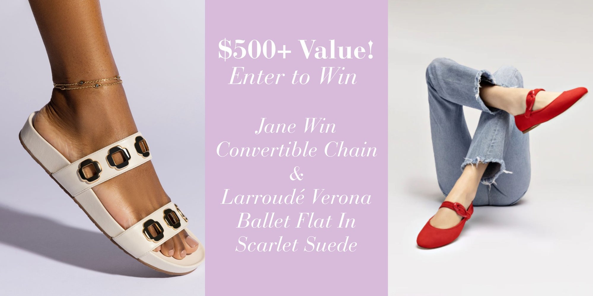 Image of give away details $500 Value