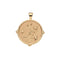 Gold Coin Featuring Morning Glory Flower Design