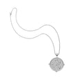Silver Grace coin on the classic rolo chain
