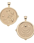 GRACE JW Original Pendant Coin in Solid Gold