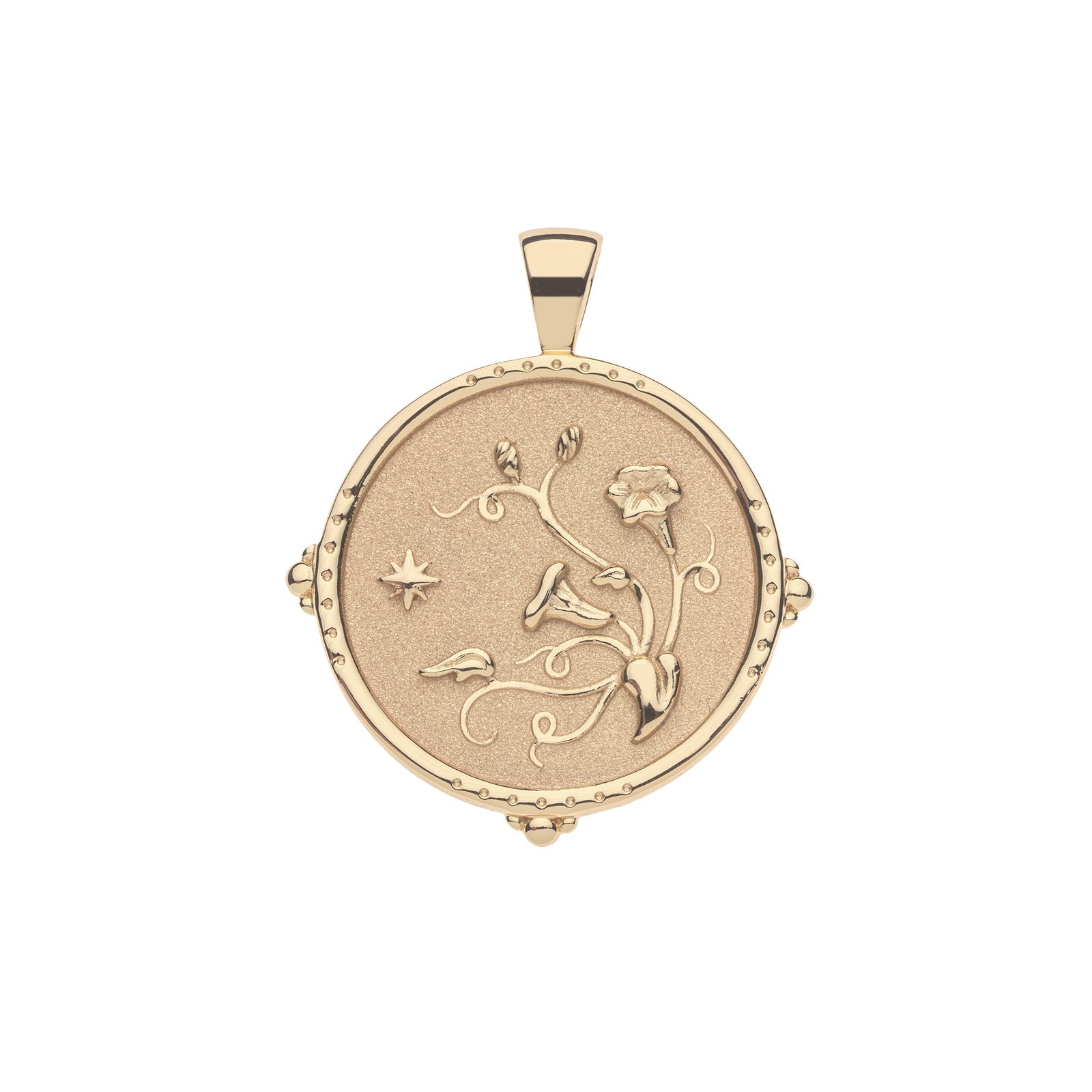 Pendant Coin Necklace with Symbol and Inspired Word - GRACE – Jane