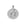 GRATITUDE JW Original Pendant Coin in Silver