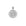 GRATITUDE JW Small Pendant Coin In Silver