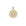 GRATITUDE JW Small Pendant Coin in Solid Gold
