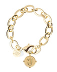 Limited Edition Set: JW Letter Coin and Chunky Chain Bracelet Set