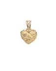 JW x Lewis Miller NYC Heart Pendant in Solid Gold