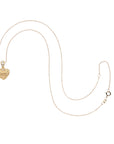 JW x Lewis Miller NYC Heart Pendant in Solid Gold