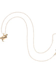 JW x Lewis Miller NYC Pigeon Pendant in Solid Gold