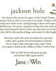 JACKSON HOLE JW Original Pendant Coin