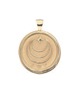 JOY JW Original Pendant Coin in Solid Gold