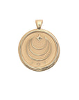 JOY JW Original Pendant Coin in Solid Gold