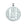 Jumbo LOVE Pendant in Silver