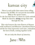 KANSAS CITY JW Original Pendant Coin