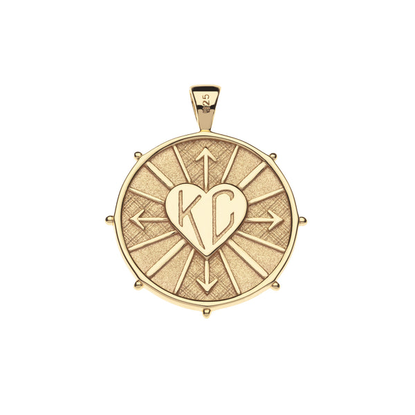 Pendant Coin Necklace Location - KANSAS CITY – Jane Win Jewelry