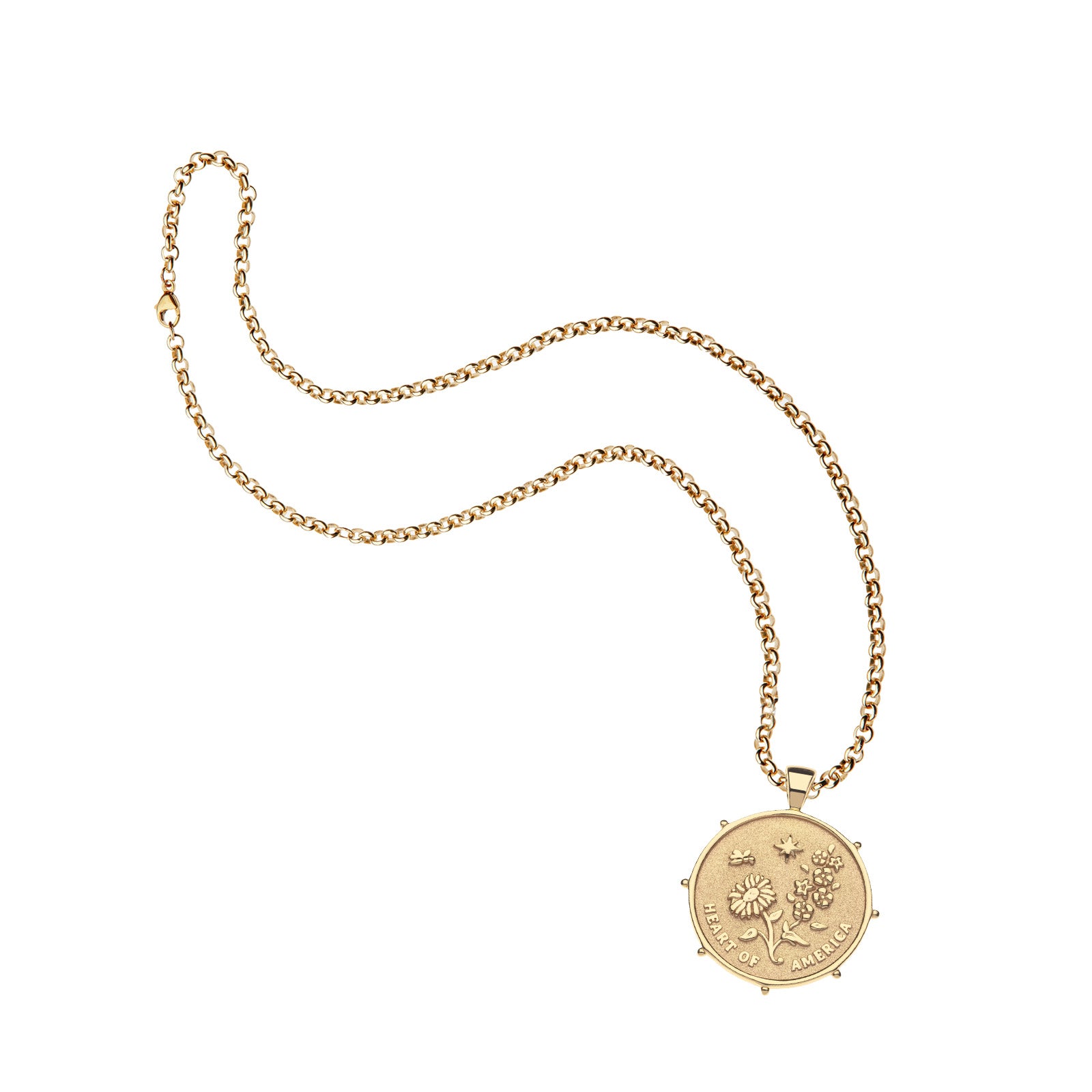 Pendant Coin Necklace Location - KANSAS CITY – Jane Win Jewelry Pendant Coin Necklace Location - KANSAS CITY – Jane Win Jewelry