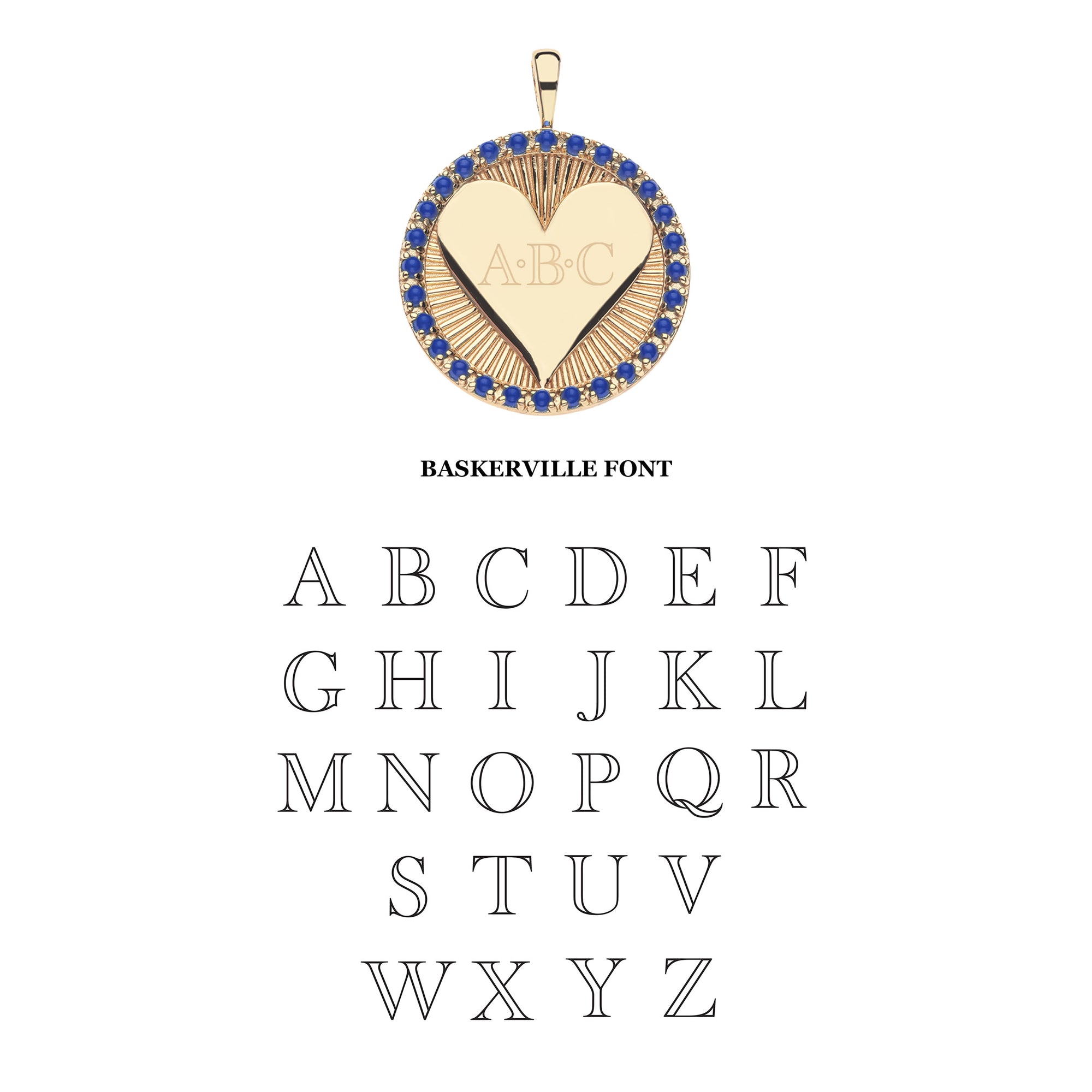 LOVE Embellished Hearts Find Me in Lapis
