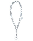 Lariat Multi-Style Chunky Link Chain in Silver