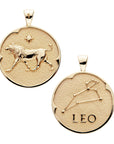 LEO JW Zodiac Pendant Coin - Jul 23 - Aug 22