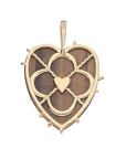 LOVE Carry Your Heart Pendant in Tiger's Eye