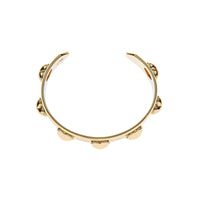 LOVE Set In Stone Heart Cuff in Gold