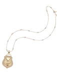 LOVE Shield Pendant