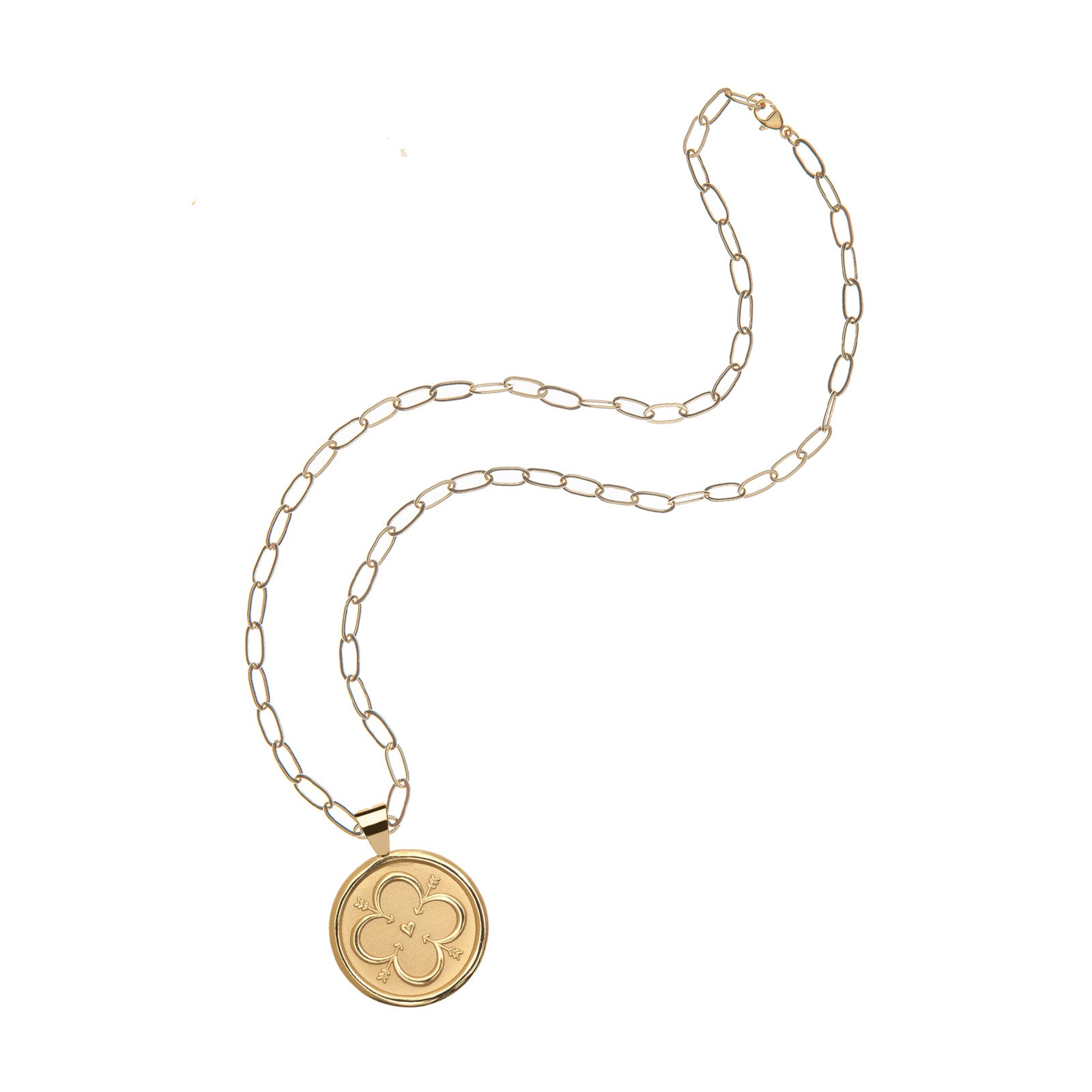 LOVE JW Small Pendant Coin