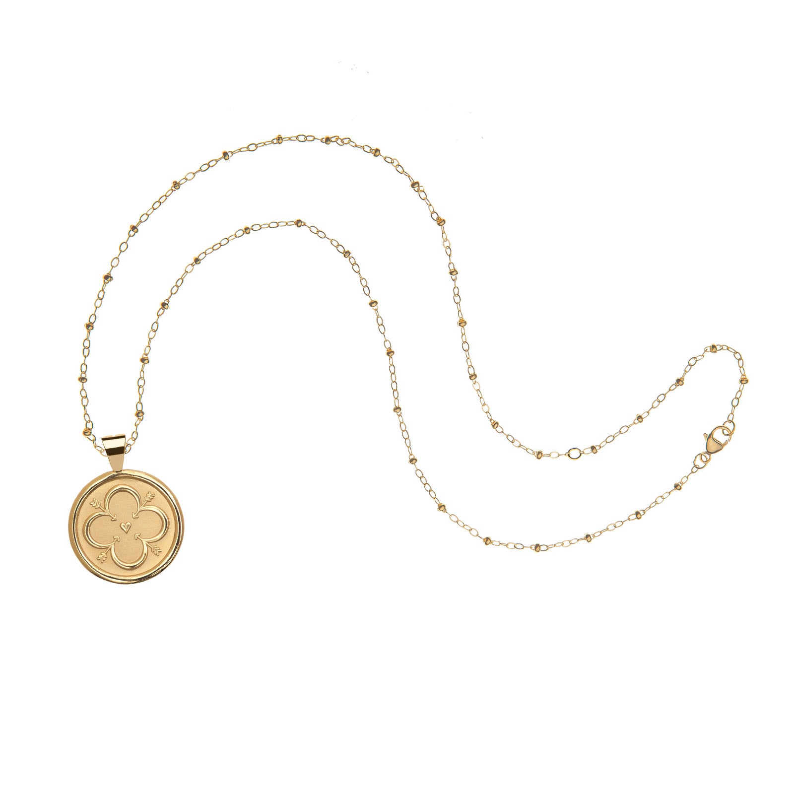 LOVE JW Small Pendant Coin