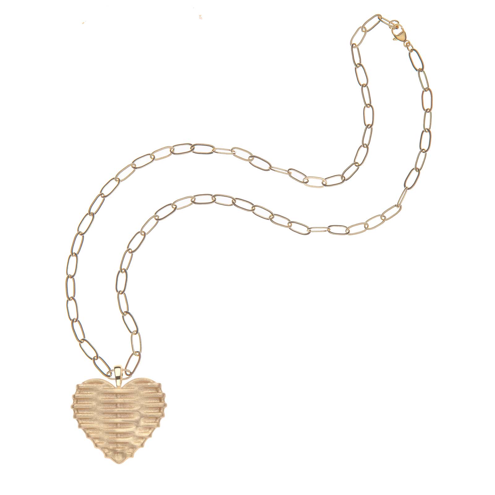 Woven with LOVE Heart Pendant