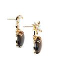 Side view of the love you to the moon and stars earrings