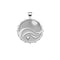 Love - Courage - Strength JW Original Pendant Coin in Silver