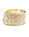 LOVE Quatrefoil Cuff