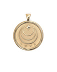 LOVE JW Original Pendant Coin in Solid Gold