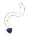 LOVE Enchanted Heart Pendant in Lapis