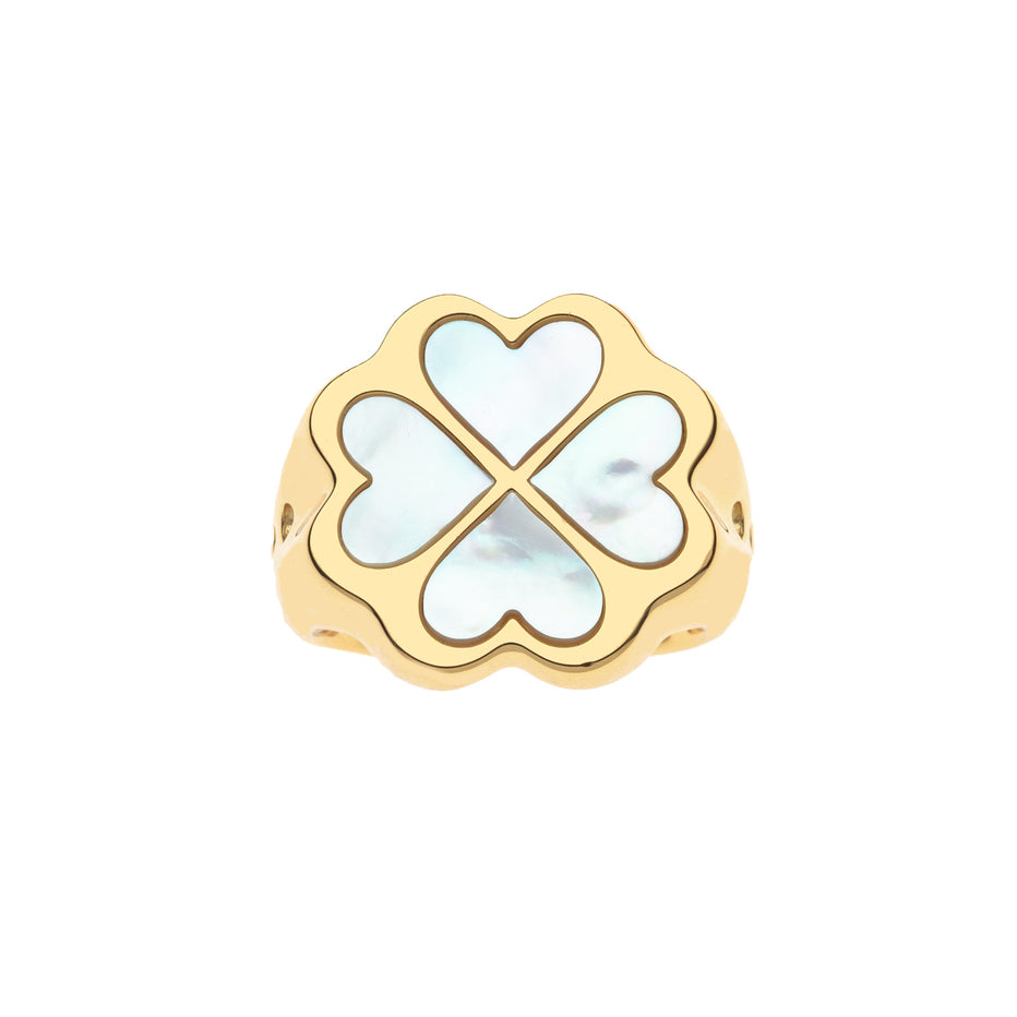 LUCKY Clover Ring – Jane Win Jewelry