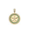 LUCKY Field of Clovers Coin in Solid Gold SALE