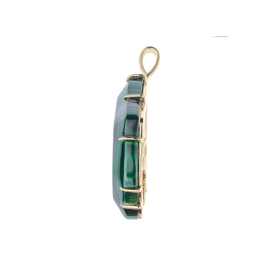 LUCKY Nugget in Malachite