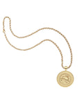Lucky rabbit coin on the grande rolo chain