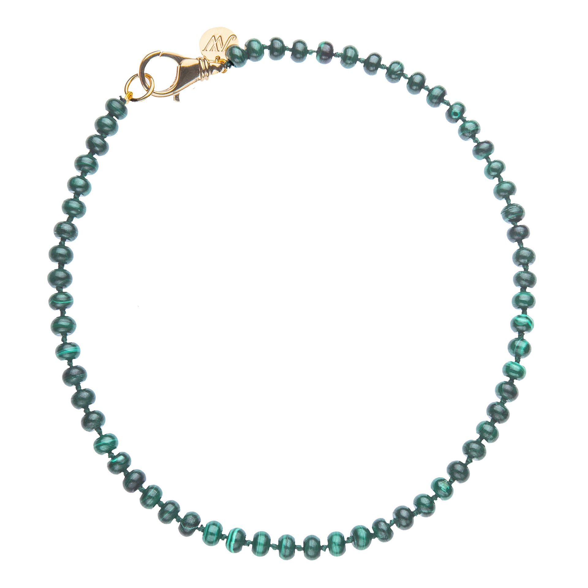 Malachite Beaded Necklace – Jane Win by Jane Winchester Paradis