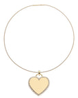 Never Enough LOVE Heart Pendant