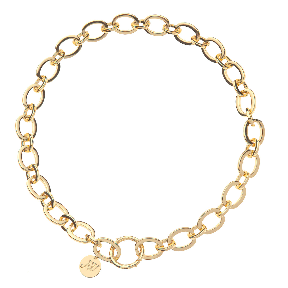 Jane Win Chain Lariat Multi-Style Chunky Link Chain – Jane Win Jewelry