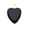 LOVE Carry Your Heart Pendant in Onyx