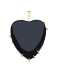 LOVE Carry Your Heart Pendant in Onyx