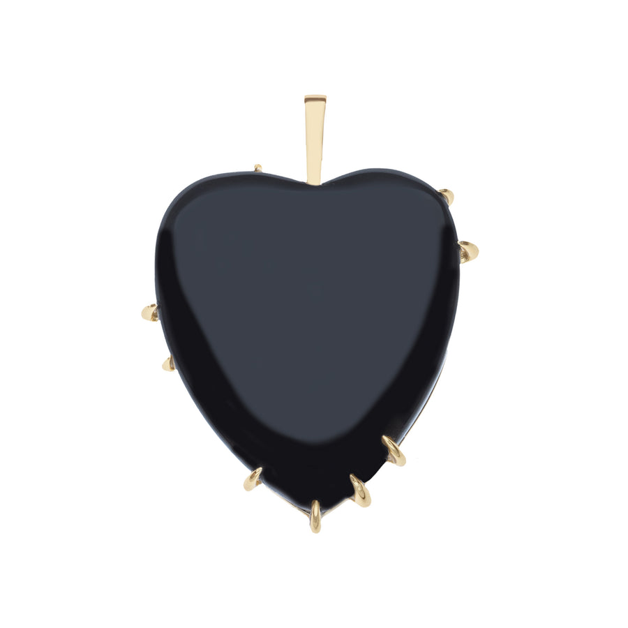 LOVE Carry Your Heart Pendant in Onyx