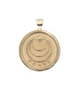 PEACE JW Original Pendant Coin in Solid Gold