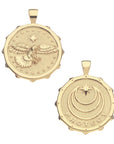 PROTECT Eagle JW Original Pendant Coin in Solid Gold SALE