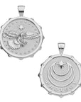 PROTECT Eagle JW Original Pendant Coin in Silver
