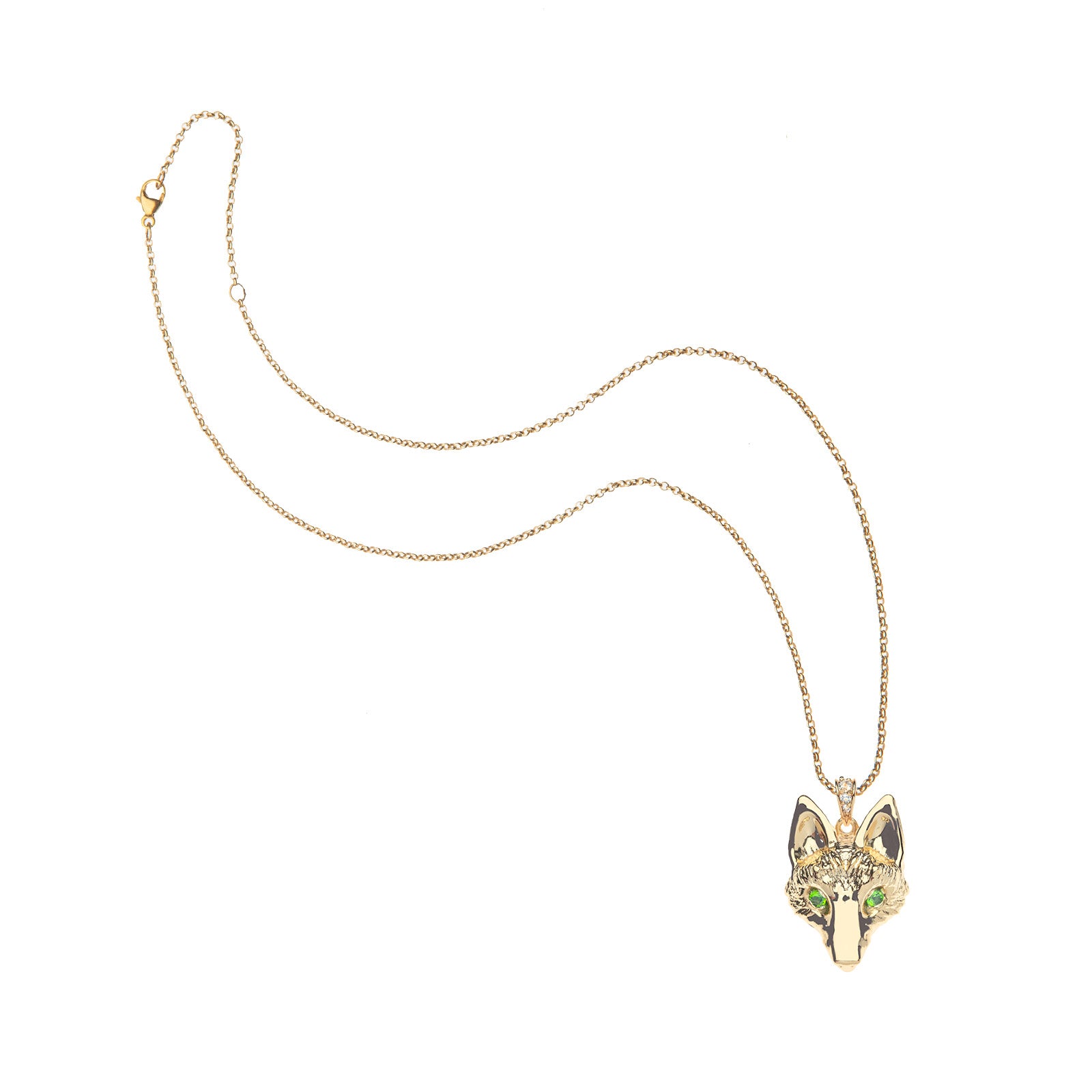 PROTECT Fox Head Charm Pendant