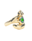 Side view of protect fox ring