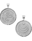 PROTECT JW Original Pendant Coin in Silver